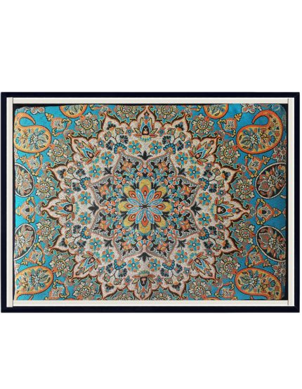 Iranian Yazd Termeh with velvet box