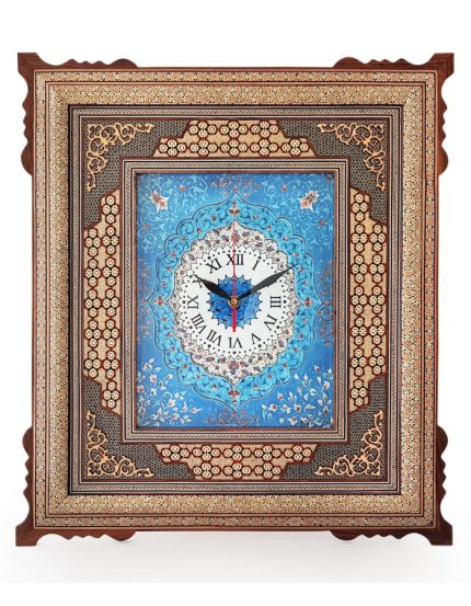 Isfahan inlaid clock