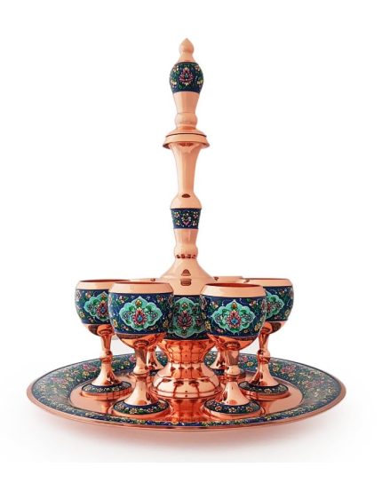 Isfahan syrup container set